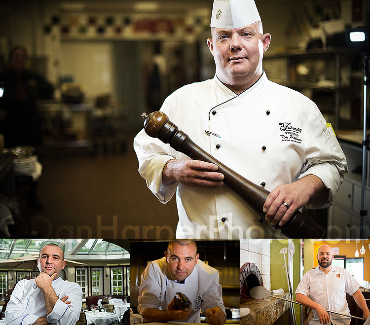 Gold Medal Plates chefs photography